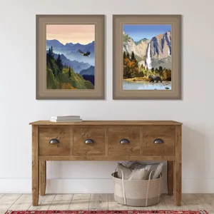 National Parks II S/2 Framed Art