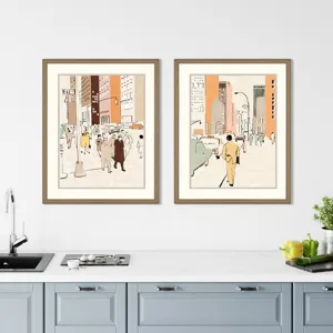 Journey S/2 Framed Art