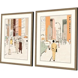Journey S/2 Framed Art