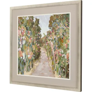 Garden Delight - Path Framed Art
