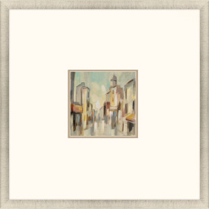 Pastel Street I Framed Art