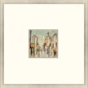 Pastel Street I Framed Art