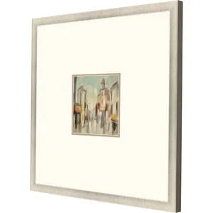 Pastel Street I Framed Art