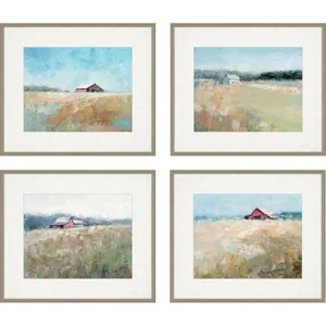 Top of the Hill S/4 Framed Art