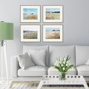 Top of the Hill S/4 Framed Art