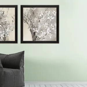 Misty Orchids II Framed Art