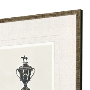 Equestrian S/4 Framed Art