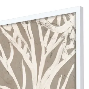 Mudcloth Foliage II Framed Art