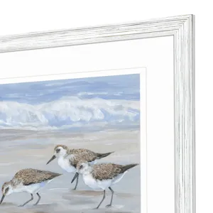 Sandpipers S/2 Framed Art
