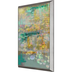 Reeds and Lilies I Framed Art