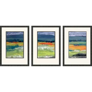 Cloudy Day S/3 Framed Art