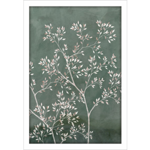 Delicate Tree II Framed Art