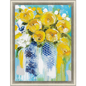 Sunshine Yellow Framed Art