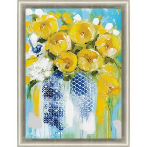 Sunshine Yellow Framed Art