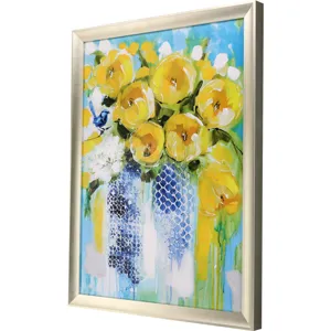 Sunshine Yellow Framed Art
