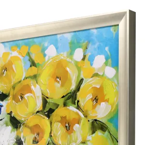 Sunshine Yellow Framed Art