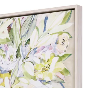 Soft Floral Burst I Canvas