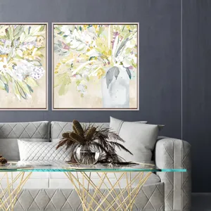 Soft Floral Burst II Canvas