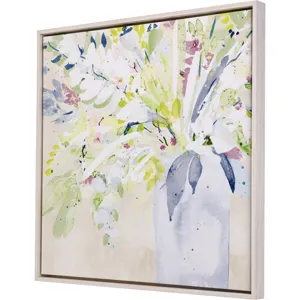 Soft Floral Burst II Canvas