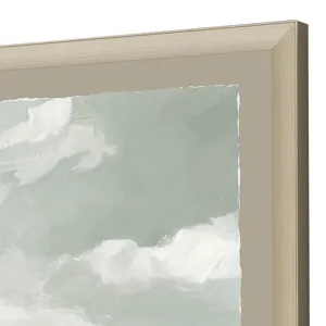 Gray Stone Sky I S/2 Framed Art