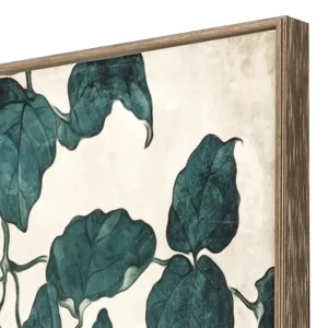 Hanging Leaf II Framed Art