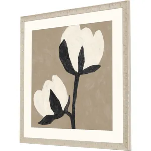 Delicate Sketch Duet Framed Art