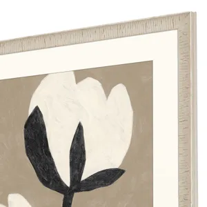 Delicate Sketch Duet Framed Art