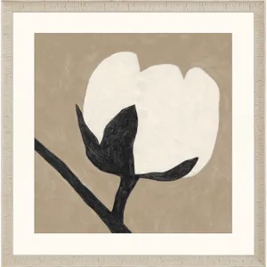 Delicate Sketch Solo Framed Art