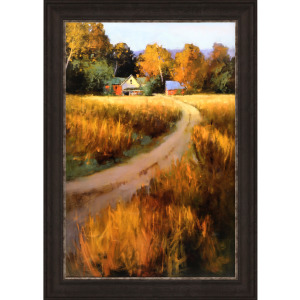 Autumn Fields Framed Art