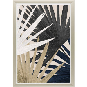 Organic Palms II Framed Art