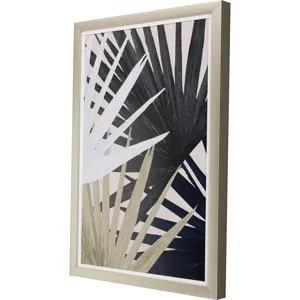 Organic Palms II Framed Art