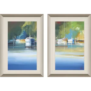 Light at Metung S/2 Framed Art