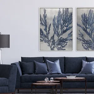 Silver Isle I Canvas