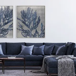 Silver Isle II Canvas
