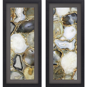 Agate S/2 Framed Art