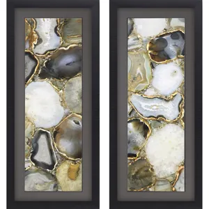 Agate S/2 Framed Art