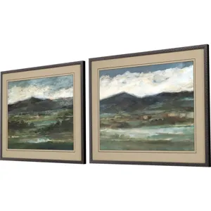 Midnight Ridge S/2 Framed Art