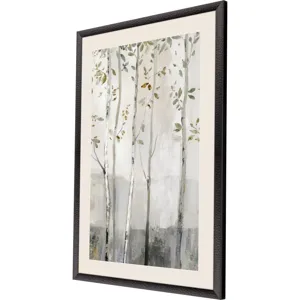 Blue Birch Serenade II Framed Art