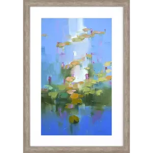 Water Lilies Framed Art