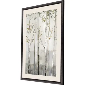 Blue Birch Serenade III Framed Art