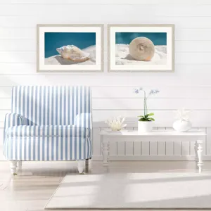 Blue Dune I S/2 Framed Art