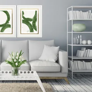 Rings of Water II Framed Art