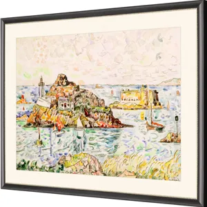 Morlaix Framed Art