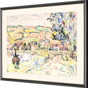 The River Bank Framed Art