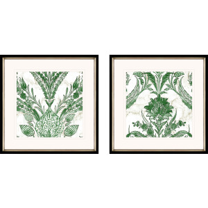 Kelly Ikat II S/2 Framed Art