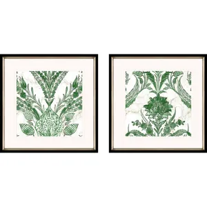 Kelly Ikat II S/2 Framed Art