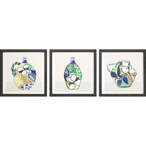 Picasso Vase S/3 Framed Art