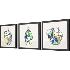 Picasso Vase S/3 Framed Art