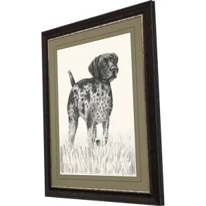Canine Gaze Framed Art