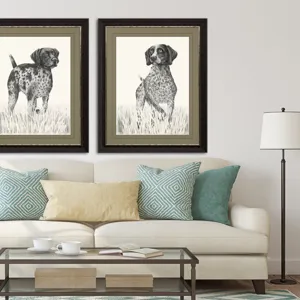 Canine Watch Framed Art